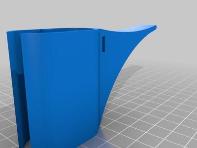 Ikea Fredde Desk Hook (Remix : Add cable tie hole)