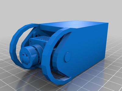 DJI FPV Single Axis Tilt Gimbal Box