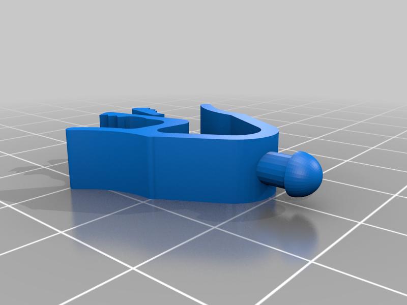 Aquarium clamp for suction cup