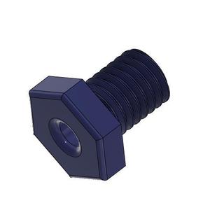 1up bicycle rack threaded bolt hole 1/2-13