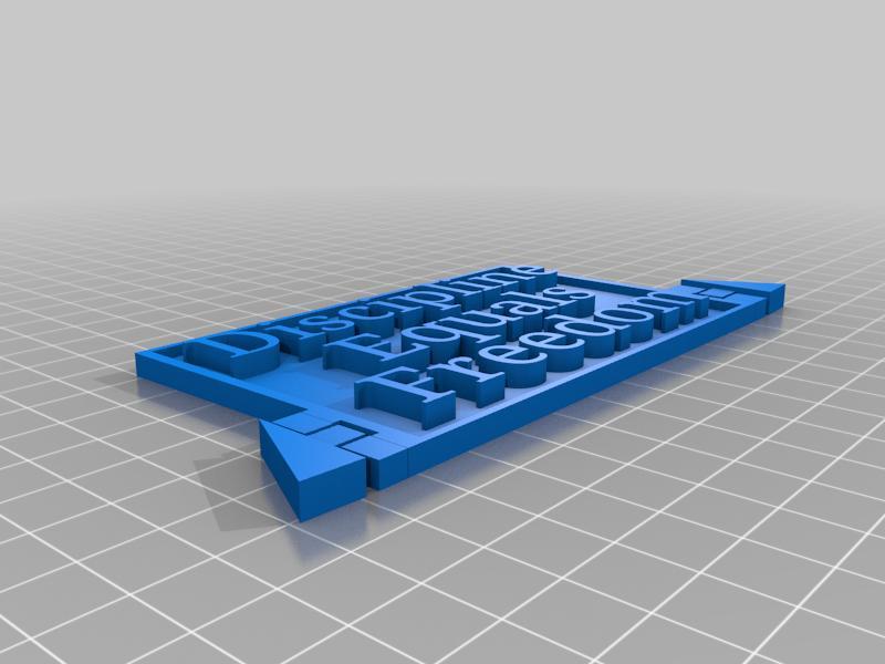 Discipline = Freedom