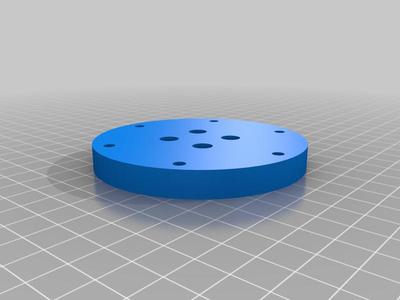 70mm Hub to 10mm Shaft Flange Coupling