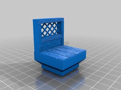 Tavern Wall with Window (Dungeon Blocks Compatible)