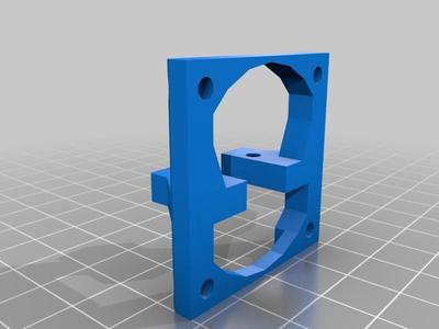 CR Touch Fan Mount for EVA Toolhead V6 Volcano