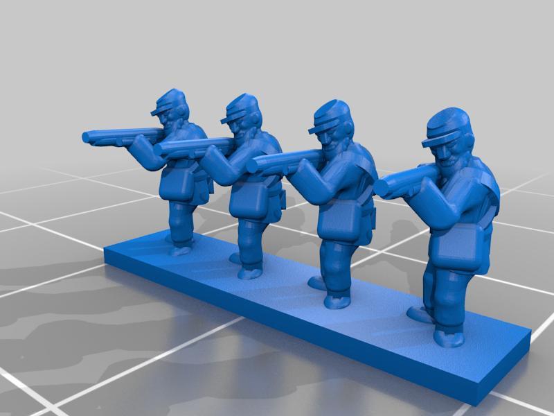 ACW 6mm kepi firing strip - remix