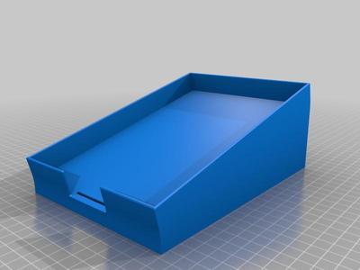 Ständer für Wein Bag in Box, schräg,  mit Tropfschale