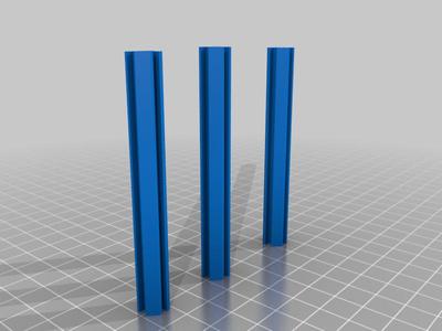 3mm x 80 mm plastic sheet connector can cut to size