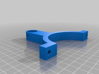 3 inch to 1/2  inch emt mount