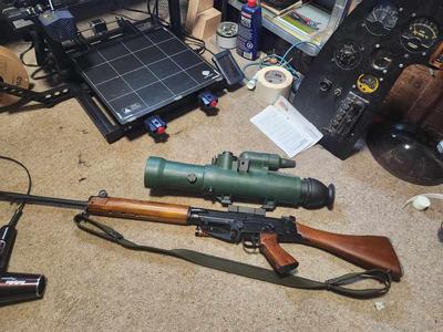 British Army IWS Sight for L1A1 SLR