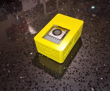 Raspberry Pi 5 PCIe NVMe Case for Pimoroni NVMe Base