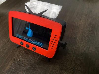 Phone holder- old TV