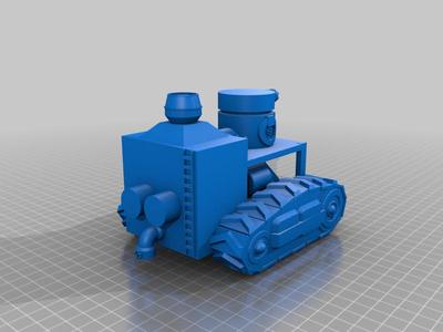 Steampunk Union Steam Ram