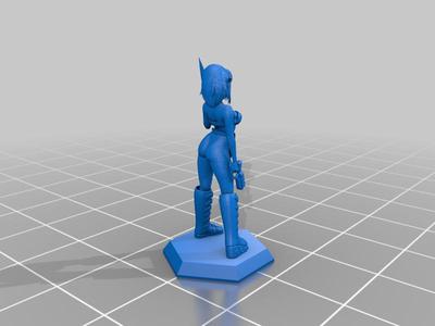 Cybil Cybersoldier girl 28mm 