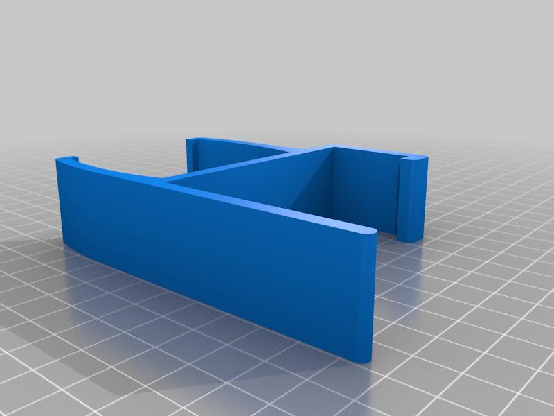 holder for extension cable with three plugs