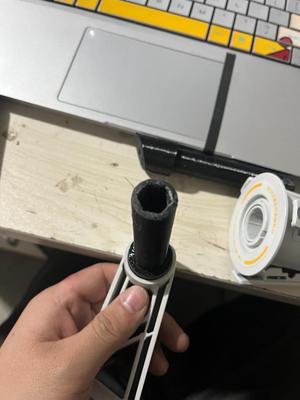 AMS lite spool replacing the spool holder on the A1 mini