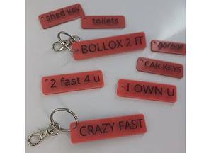 NAME TAG'S / LABEL FOR KEYRING'S - KEY CHAIN'S 