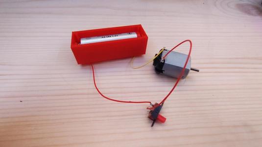 Simple AA Battery Compartment