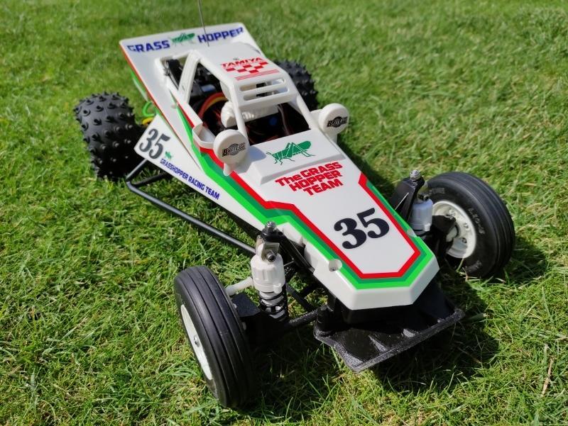 Tamiya Grasshopper, Hornet, Super Storm Dragon FRONT ARMS for OIL DAMPERS (C.V.A. SUPER MINI SHOCK UNIT SET)