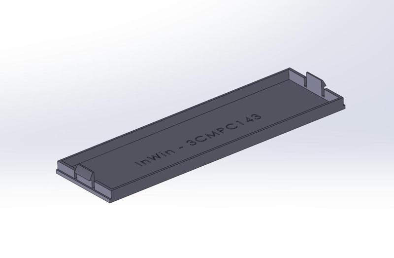 InWin DVD FDD empty plug slot cover