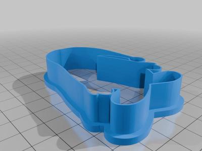 Santa's Little Helper Cookie Cutter