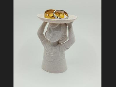 Ring Holder with Tray – Practical & Charming