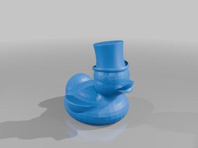 Duck With Top Hat