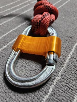 Petzl OK Karabinerclip / Clip / Look / Stahlkarabiner / Safe
