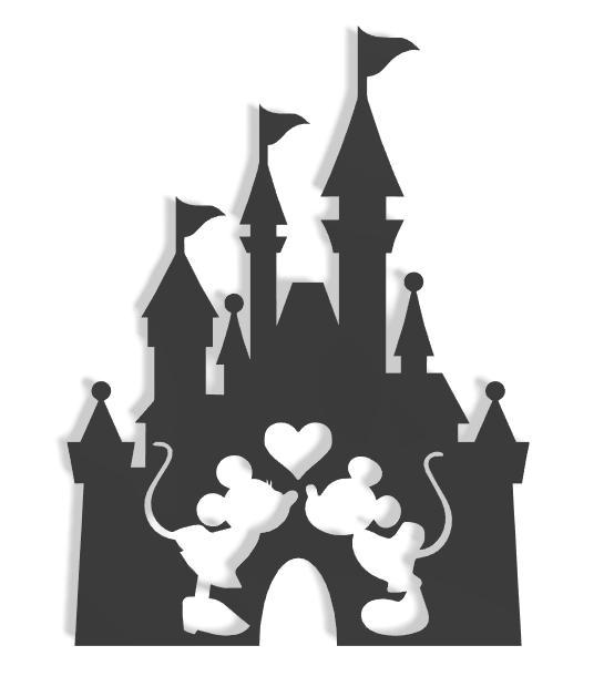Castillo Minnie y Miky