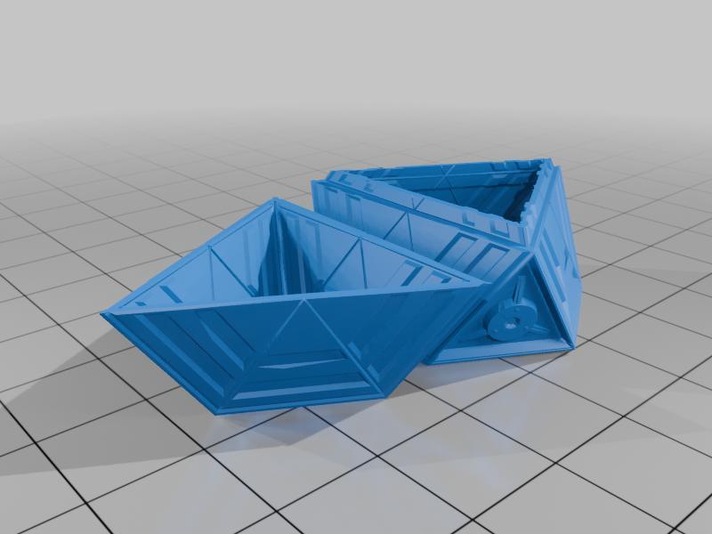 2 part Silent Running container