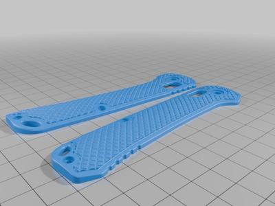 Ozark Trail 7.5-inch Folding Knife Custom Scales + Left Hand Clip