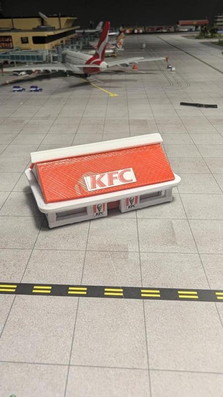 Fast food at the airport 