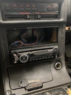 RX7- radio plate