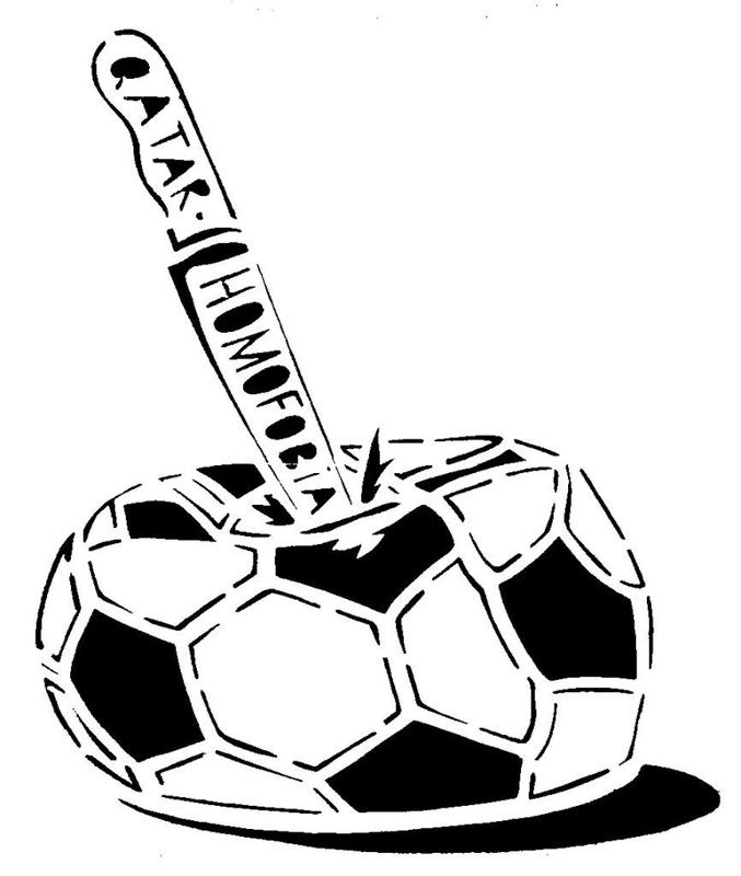 Fifa Qatar stencil