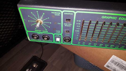Trace Elliot rectangular Switch cap Serie 6 and other