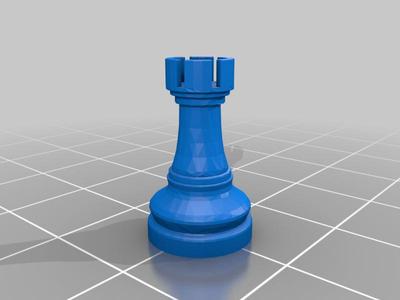 Rook Chess Piece