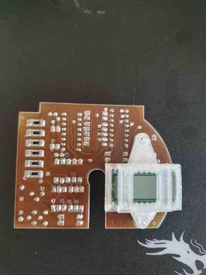 BMW K100 LCD gear indicator mount
