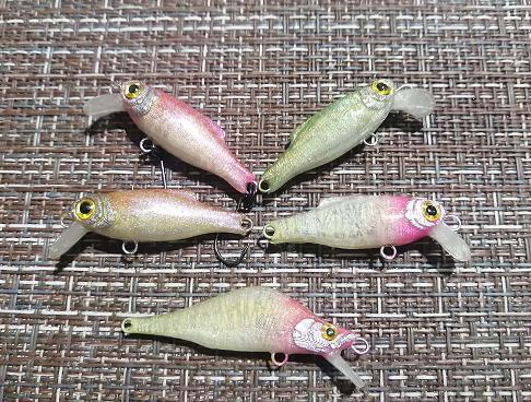 UL crankbait baby minnow