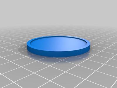 Two sizes of mini hockey pucks