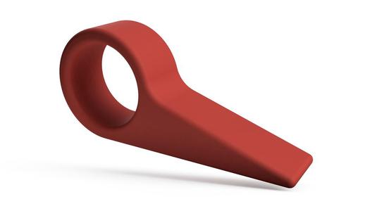 Doorstop under the door 