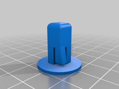 Clip Cuadrado Guardabarro Corolla2006