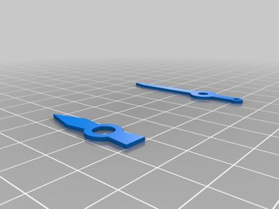 WWII style altimeter desk clock