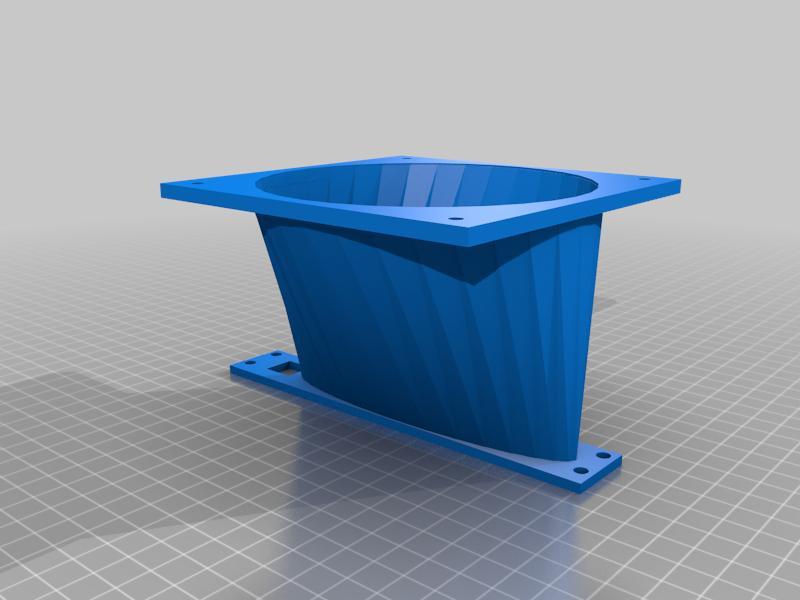 V2 KS0 Pro Plate 2 Power Side 120mm Fan (longer neck)