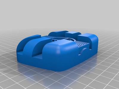 Boushh / Ubese Helmet (Star Wars) Custom Snout Grill for 40mm fan