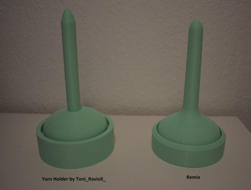 Yarn Holder / Woll-Halter (drehbar)