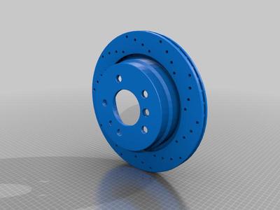 Rear break disk BMW e34 540