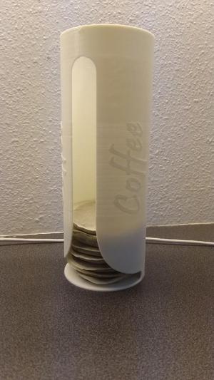 Container for coffee pods