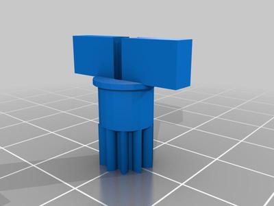 Shutter Louver Hidden Gear