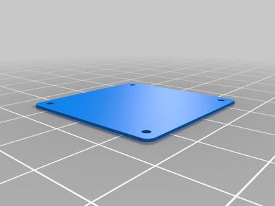 Plate 0,5MM AIO 25x25