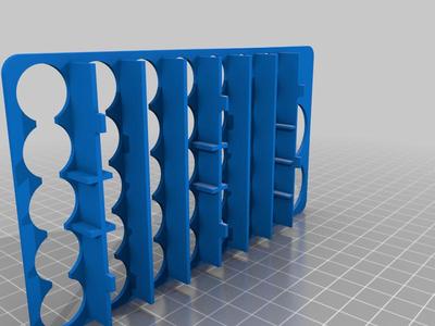 Battery holder for IKEA GLIS