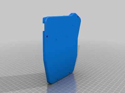 Sofle V2 RGB case mod (90° cable)